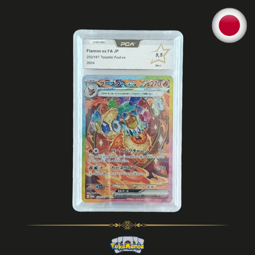 2024 Terastal Fest Ex - Flareon ex JP - 202/187 - PCA 9.5