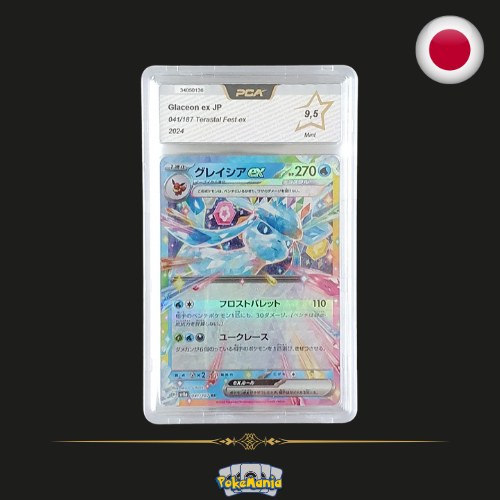 2024 Terastal Fest Ex - Glaceon ex JP - 041/187 - PCA 9.5