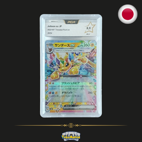 2024 Terastal Fest Ex - Jolteon ex JP - 052/187 - PCA 9.5