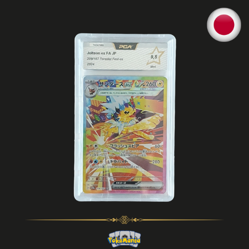 2024 Terastal Fest Ex - Jolteon ex JP - 209/187 - PCA 9.5