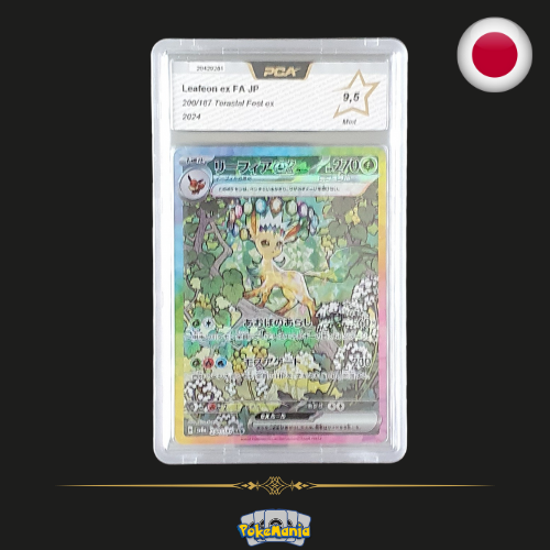 2024 Terastal Fest Ex - Leafeon ex JP - 200/187 - PCA 9.5