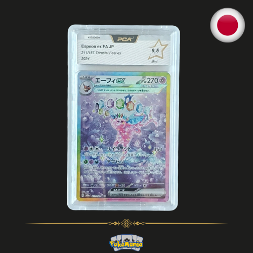2024 Terastal Fest Ex - Espeon ex JP - 211/187 - PCA 9.5