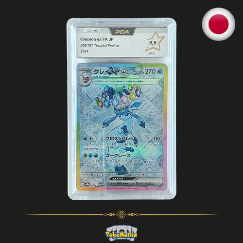 2024 Terastal Fest Ex - Glaceon ex JP - 206/187 - PCA 9.5