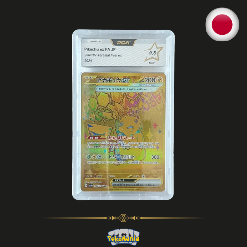2024 Terastal Fest Ex - Pikachu ex JP - 236/187 - PCA 9.5