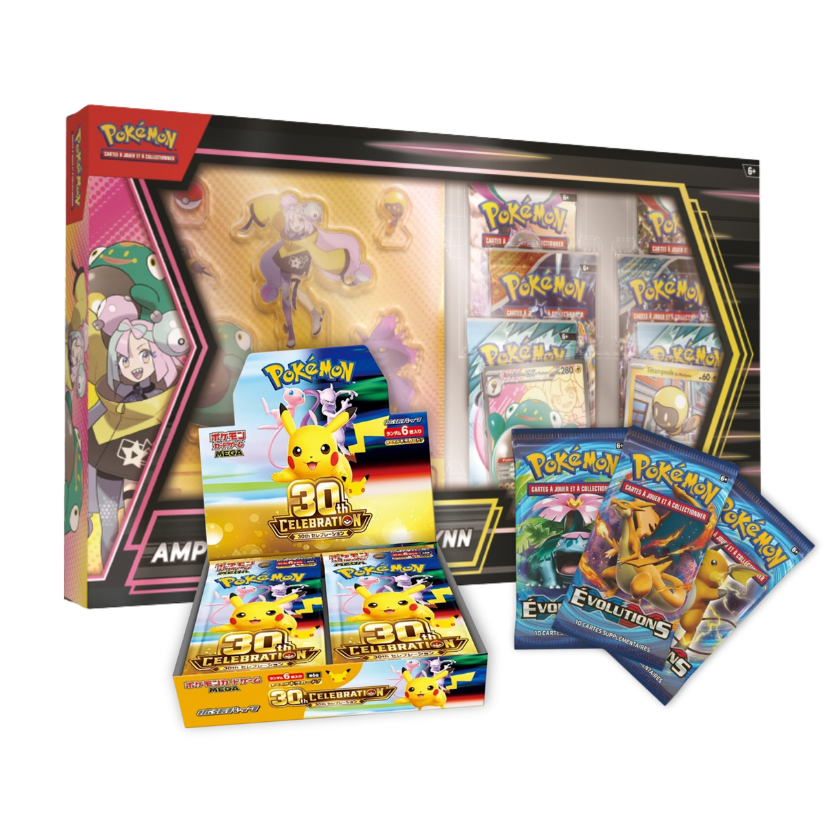 Displays et coffrets Pokémon scellés